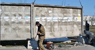 Демонтаж бетонного забора в Кызыле - Расценки от 794 руб.